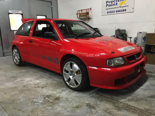 Seat Ibiza Race Car | Precision Paint Wellington 