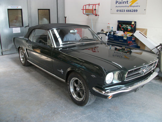 Ford Mustang Body Work Completed | Precision Paint | Wellington Somerset