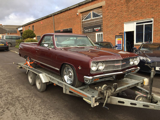 Classic El Camino Paintwork Repair Completed | Precision Paint