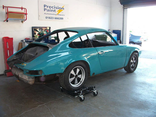 Vintage Porsche 911 Race Car Refurbishment | Precision Paint | Wellington Somerset