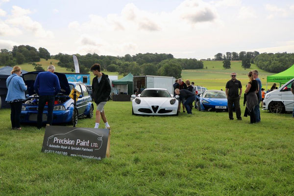 Sherbourne Castle Supercar Show 2023 - Precision Paint Wellington
