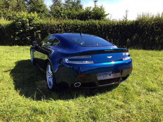 Aston Martin V8 Vantage After Body Work Carried Out by Precision Paint | Wellington