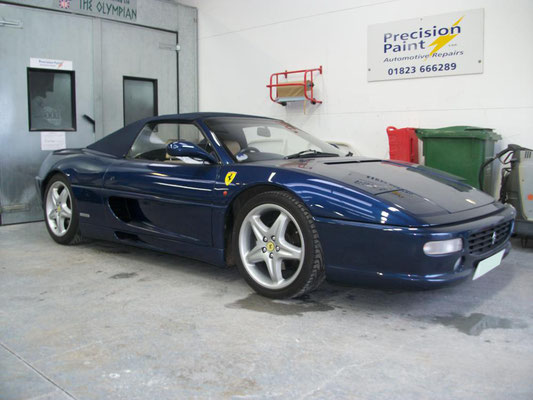 Ferrari Body Work | Precision Paint | Wellington