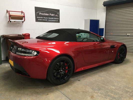 Aston Martin Vantage V12 Stone and Chip Repair | Precision Paint