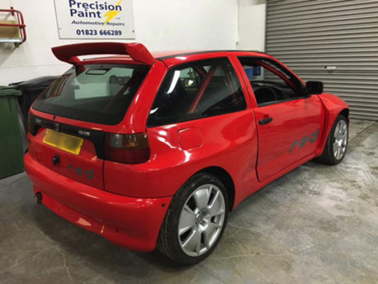 Seat Ibiza Race Car | Precision Paint Wellington 