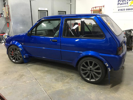 Rover Metro Race Car Build | Precision Paint | Wellington