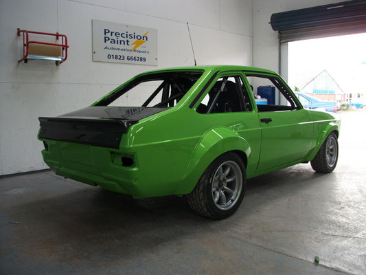 Mark 2 Ford Escort Rally Car Paint Restoration | Precision Paint | Wellington | Somerset