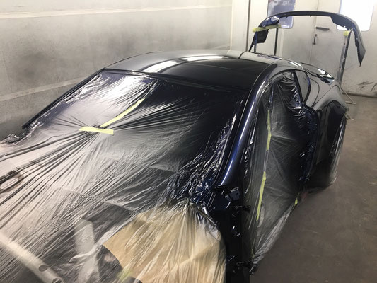 Early 2006 Aston Martin V8 Vantage Full Exterior Respray Work In progress