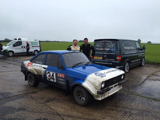 Ford Escort Mk2 Rally Car Tidy Up at End of Season | Precision Paint | Wellington Somerset