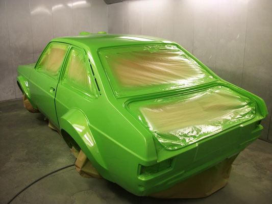 Mark 2 Ford Escort Rally Car Paint Restoration | Precision Paint | Wellington | Somerset