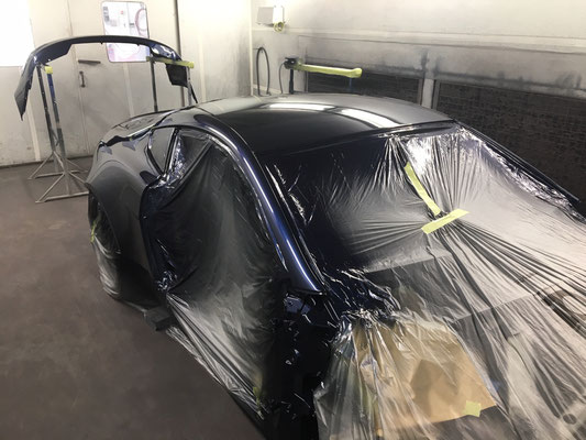 Early 2006 Aston Martin V8 Vantage Full Exterior Respray Work In progress