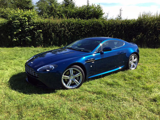 Aston Martin V8 Vantage After Body Work Carried Out by Precision Paint | Wellington