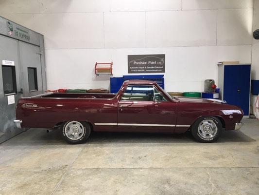 Classic El Camino Paintwork Repair Completed | Precision Paint