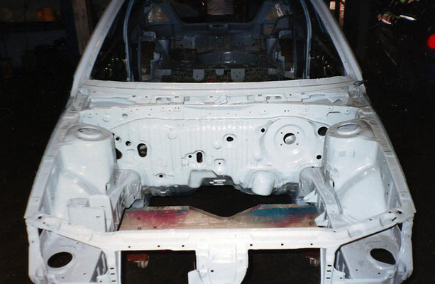 Rally Car Build Work In Progress | Precision Paint | Wellington | Somerset