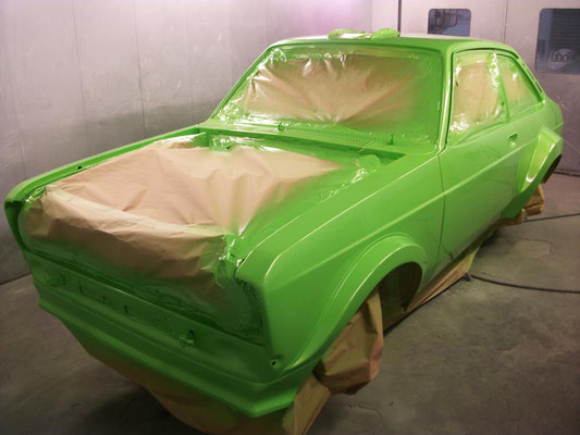 Mark 2 Ford Escort Rally Car Paint Restoration | Precision Paint | Wellington | Somerset