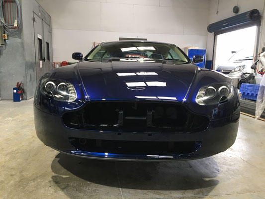 Early 2006 Aston Martin V8 Vantage Full Exterior Respray Completed