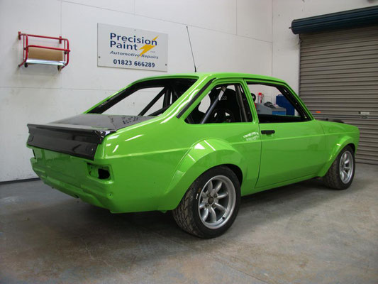 Mark 2 Ford Escort Rally Car Paint Restoration | Precision Paint | Wellington | Somerset