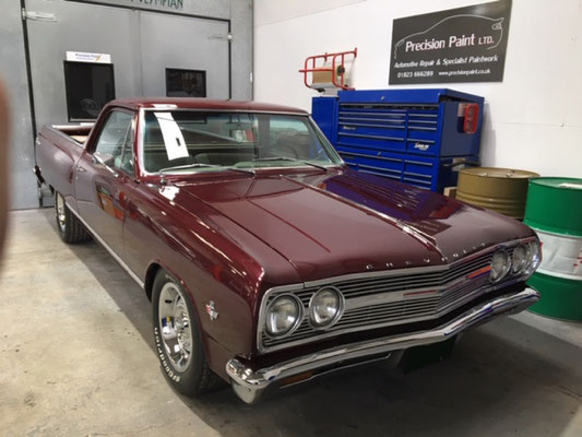 Classic El Camino Paintwork Repair Completed | Precision Paint