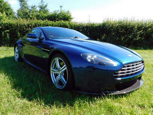 Aston Martin V8 Vantage After Body Work Carried Out by Precision Paint | Wellington