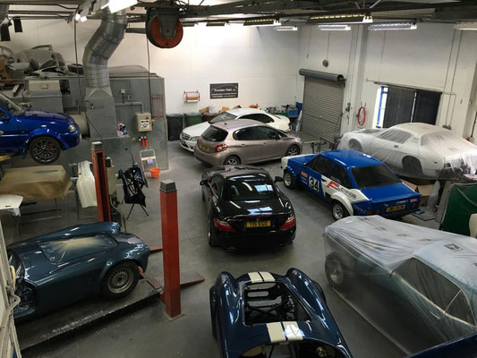 Our Busy Workshop Full of Cars | Precision Paint | Wellington | Somerset