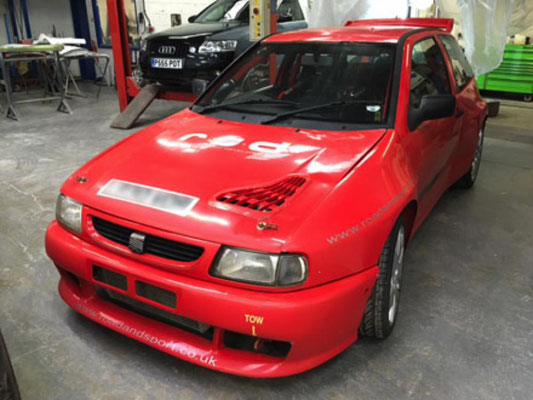 Seat Ibiza Race Car | Precision Paint Wellington 