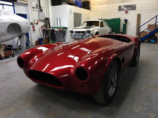 Cobra in Our Workshop | Precision Paint | Wellington | Somerset