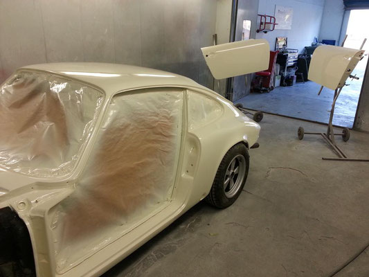 Vintage Porsche 911 Race Car Refurbishment | Precision Paint | Wellington Somerset