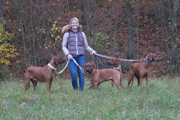 Chinua, Jara, Ivie und Zina