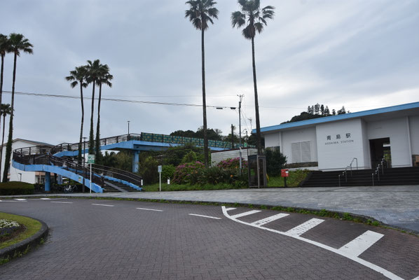 7563 青島(観光地の避難路)