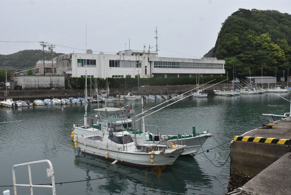 ４９６２　大地漁港内の町役場