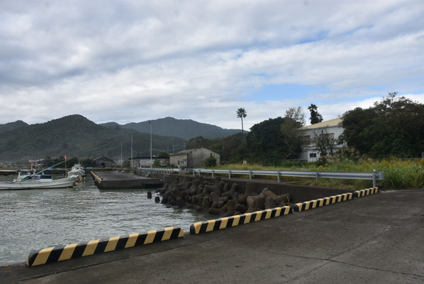 1168 内海漁港に面した内海小学校