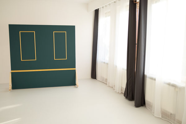 Studio 2 Rollbare Wand grün 