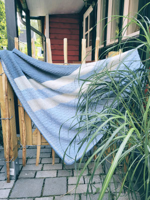 Strickanleitung | KüstenTuch No. 3 : KüstenstreifenTuch