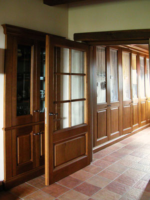 Rustic cupboards