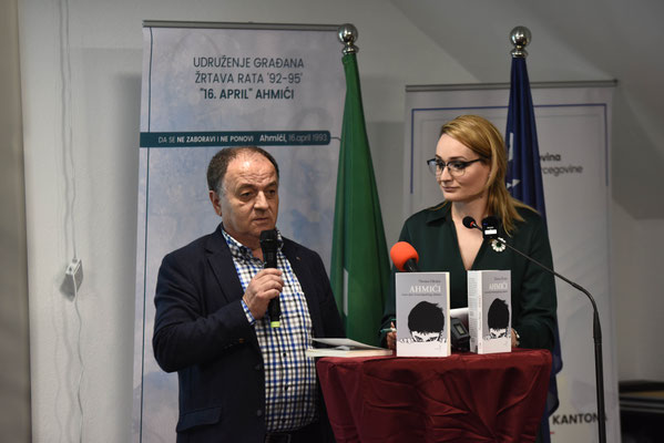 Murat Tahirović, Präsident der Vereinigung der Opfer und zeugen des Völkermordes
