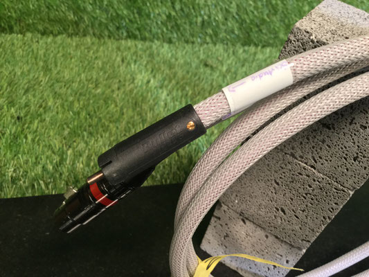 XLR auf Cinch Kabel abgeschirmte Silber-Kupfer-Leitung 100 cm