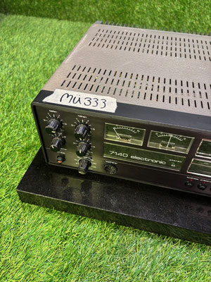 SABA HiFi Studio 7140 Receiver Frontansicht schräg