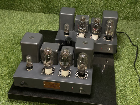 Röhrenendstufe Sun Audio SV 2A3PE Mono Endstufe Frontansicht