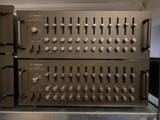 Equalizer Technics SH 9090 Universal Frequency Equalizer Frontansicht