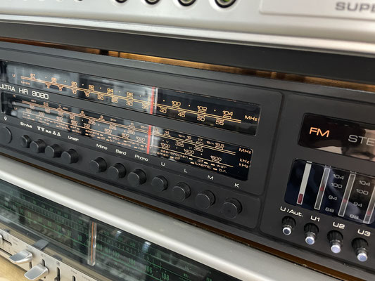 SABA 9080 Stereo Receiver Skalenbeleuchtung
