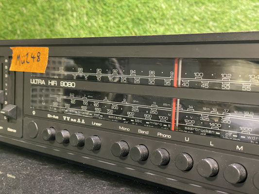 SABA 9080 Receiver Detail Bedienelemente