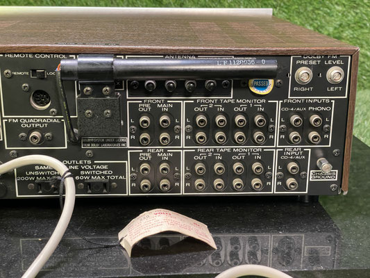Marantz 4240 Receiver Rückseite Anschlüsse