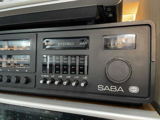 SABA 9080 Stereo Receiver Skalenbeleuchtung