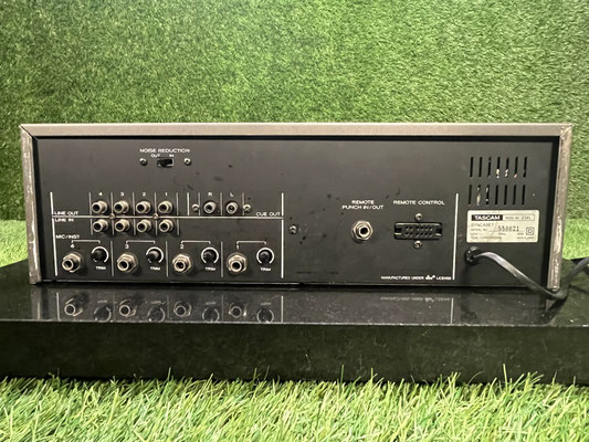 Tapedeck Tascam 234 Syncaset 4 Spur Kassettendeck Rückseite Anschlüsse