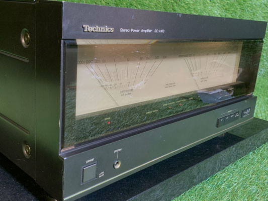 technics se-a100 VU Meter detail