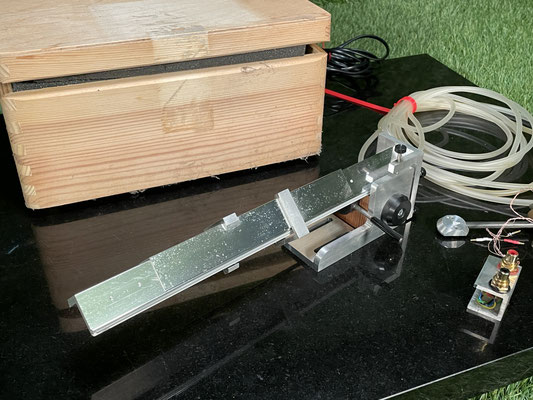 Tonarm Trans-Fi Linear Tracking luftgelagert Gesamtansicht
