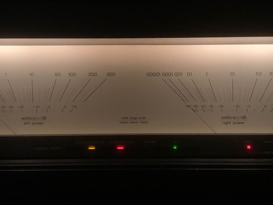 technics se-a100 vu-meter beleuchtungw3