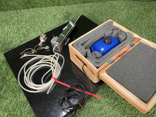 Tonarm Trans-Fi Linear Tracking luftgelagert Zubehör Schläuche