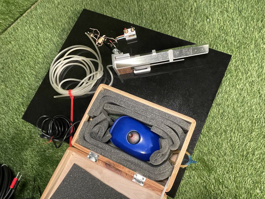 Tonarm Trans-Fi Linear Tracking luftgelagert Mechanik Detail