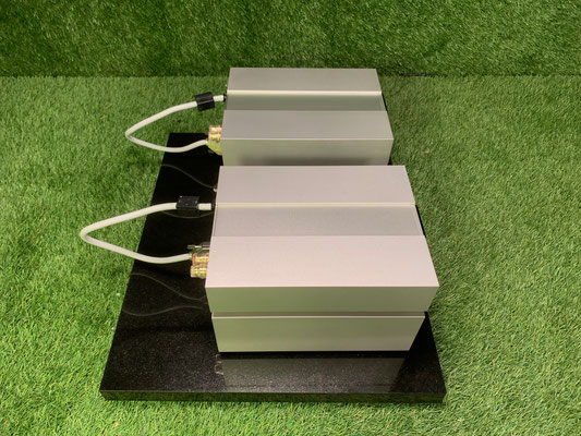 Endstufe Audiolabor Diamant 500 Gehäuseoberseite Aluminium